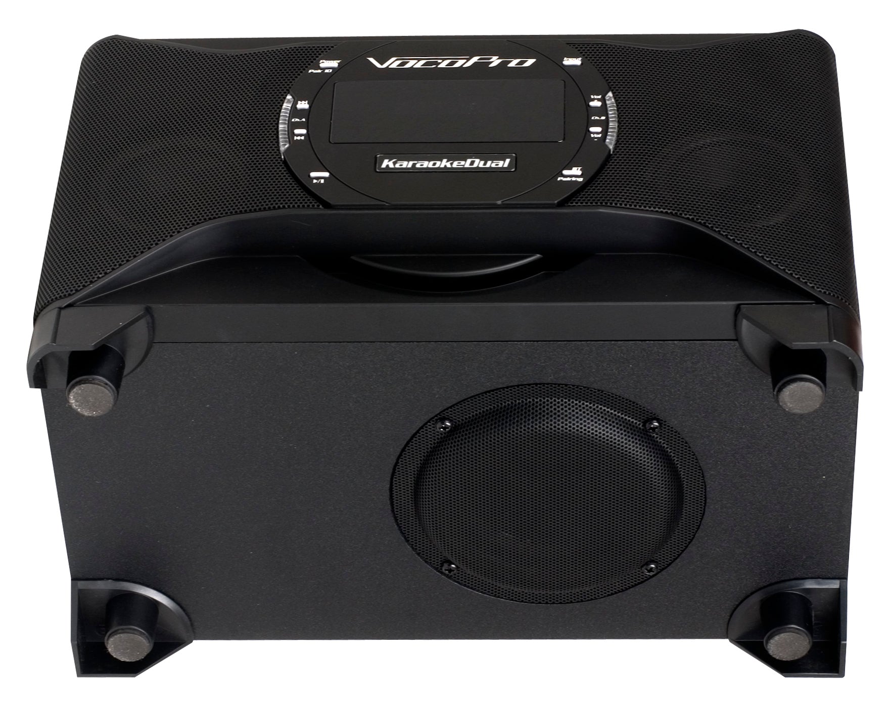 KaraokeDual - 100W tablet/Smart TV Karaoke System with Dual wireless mics & Vocal Eliminator